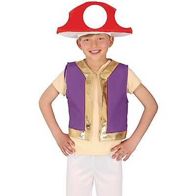 Fiestas Guirca - 81081 - 7-9 ans - Champignon - Costume - Publicité Fiestas Guirca - 81081 - 7-9 ans - Champignon - Costume - Publicité