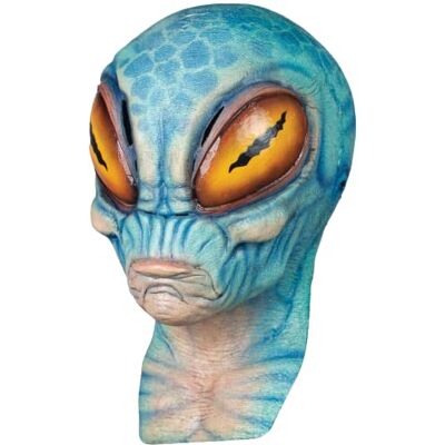 Ghoulish Productions Masque Alien Tetz, Collection Nightmare Makers, Masque de Déguisement en Latex Durable, Peint à la Main pour Halloween, Défilé de Carnaval, Fête Costumée, Cosplay, Taille Unique - Publicité Ghoulish Productions Masque Alien Tetz, Collection Nightmare Makers, Masque de Déguisement en Latex Durable, Peint à la Main pour Halloween, Défilé de Carnaval, Fête Costumée, Cosplay, Taille Unique - Publicité