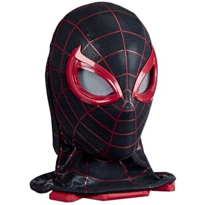 Marvel Legends Series, Masque expressif électronique de Spider-Man: Miles Morales, Article de déguisement interactif Premium pour Adultes - Publicité Marvel Legends Series, Masque expressif électronique de Spider-Man: Miles Morales, Article de déguisement interactif Premium pour Adultes - Publicité