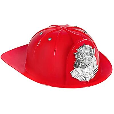 PLCPDM Casque de pompier Accessoires de déguisement pour garçons et filles - Publicité PLCPDM Casque de pompier Accessoires de déguisement pour garçons et filles - Publicité
