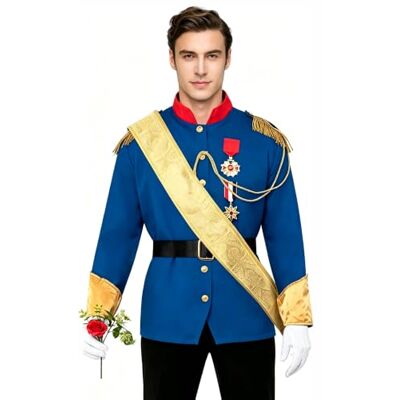 Spooktacular Creations Costume de Livre d'Histoires pour Hommes Adultes Costume de Prince Charmant pour Halloween Déguisement de fête Cosplay Jeu de rôle-L - Publicité Spooktacular Creations Costume de Livre d'Histoires pour Hommes Adultes Costume de Prince Charmant pour Halloween Déguisement de fête Cosplay Jeu de rôle-L - Publicité