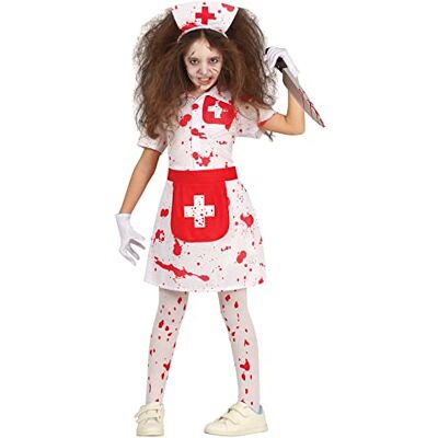 Costume d'infirmière ensanglantée Guirca pour enfants 10-12 - Costume - Publicité Costume d'infirmière ensanglantée Guirca pour enfants 10-12 - Costume - Publicité