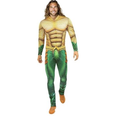 HeliumKing - Aquaman - Adult - S - Costume - Publicité HeliumKing - Aquaman - Adult - S - Costume - Publicité