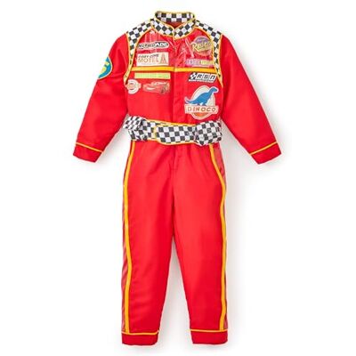 Disney Official, Déguisement Flash McQueen pour Enfants, Costume de Pilote Cars avec lumières et Sons - Publicité Disney Official, Déguisement Flash McQueen pour Enfants, Costume de Pilote Cars avec lumières et Sons - Publicité