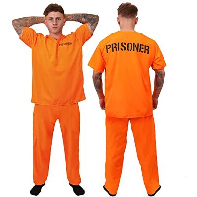 I LOVE FANCY DRESS 0207VP6K0IW ilfd4563 x l Unisexe Prisonnier Costumes (X-Large) - Publicité I LOVE FANCY DRESS 0207VP6K0IW ilfd4563 x l Unisexe Prisonnier Costumes (X-Large) - Publicité