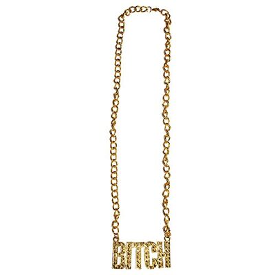 Funny Fashion Collier Bitch Taille Unique - Publicité Funny Fashion Collier Bitch Taille Unique - Publicité