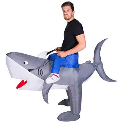 Bodysocks ® Déguisement Requin Gonflable Adulte, Requin, One Size - Publicité Bodysocks ® Déguisement Requin Gonflable Adulte, Requin, One Size - Publicité