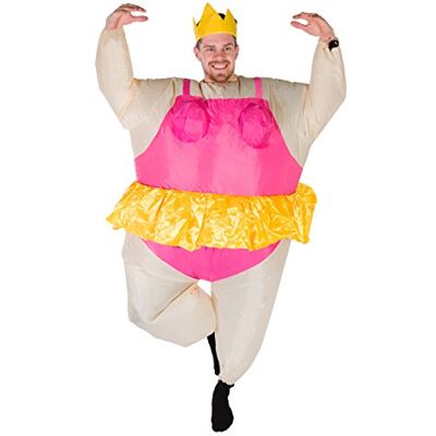 Bodysocks Costume de déguisement Ballerine Danseur gonflable pour adultes Ballerine Taille Unique - Publicité Bodysocks Costume de déguisement Ballerine Danseur gonflable pour adultes Ballerine Taille Unique - Publicité