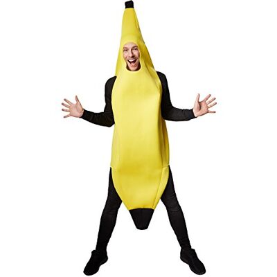 tectake dressforfun Costume de Banane Unisexe Haut Long sans Manches Super drôle Matière résistante (M no. 301625) - Publicité tectake dressforfun Costume de Banane Unisexe Haut Long sans Manches Super drôle Matière résistante (M no. 301625) - Publicité