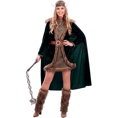 EUROCARNAVALES Déguisement de Viking Deluxe pour Femme - Publicité EUROCARNAVALES Déguisement de Viking Deluxe pour Femme - Publicité