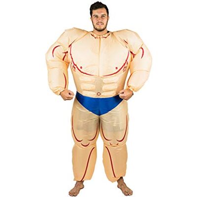 Bodysocks ® Déguisement Bodybuilder (Culturiste) Gonflable Adulte, Muscleman, One Size - Publicité Bodysocks ® Déguisement Bodybuilder (Culturiste) Gonflable Adulte, Muscleman, One Size - Publicité
