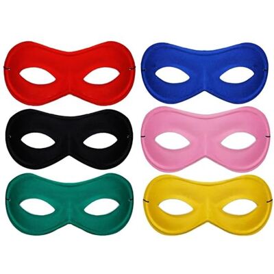 I Love Fancy Dress - Masque pour les yeux de super-héros - Noir - Élastique - Masque - Publicité I Love Fancy Dress - Masque pour les yeux de super-héros - Noir - Élastique - Masque - Publicité