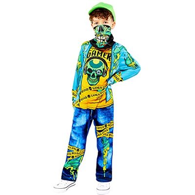 amscan 9911996 – Déguisement de zombie pour garçons de 8 à 10 ans - Publicité amscan 9911996 – Déguisement de zombie pour garçons de 8 à 10 ans - Publicité