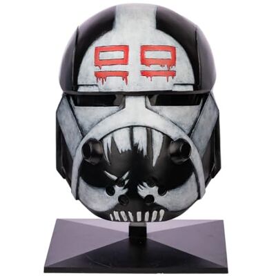 Koshowgic Casque de trooper de cosplay SW, masque complet deluxe pour costume de collection pour adultes, masque intégral en résine pour Halloween (Wrecker) - Publicité Koshowgic Casque de trooper de cosplay SW, masque complet deluxe pour costume de collection pour adultes, masque intégral en résine pour Halloween (Wrecker) - Publicité