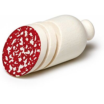 Erzi 19373 Salami to Cut Toy Multicolore 3,9 x 8,5 cm - Publicité Erzi 19373 Salami to Cut Toy Multicolore 3,9 x 8,5 cm - Publicité
