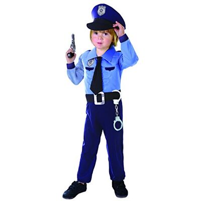 Ciao- Policier costume déguisement garçon avec muscles rembourrés - Publicité Ciao- Policier costume déguisement garçon avec muscles rembourrés - Publicité
