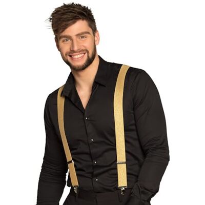 Boland 00484 - Or - Réglable - Suspender - Publicité Boland 00484 - Or - Réglable - Suspender - Publicité