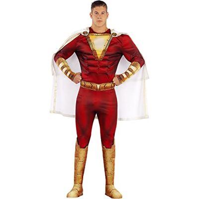 Funidelia - Shazam - 100% Polyester - Officiellement licencié - Costume - Publicité Funidelia - Shazam - 100% Polyester - Officiellement licencié - Costume - Publicité