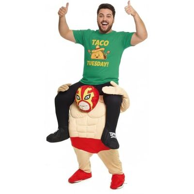 Morphsuits Huckepack - Piggyback : Lutteuse - Costume - Publicité Morphsuits Huckepack - Piggyback : Lutteuse - Costume - Publicité