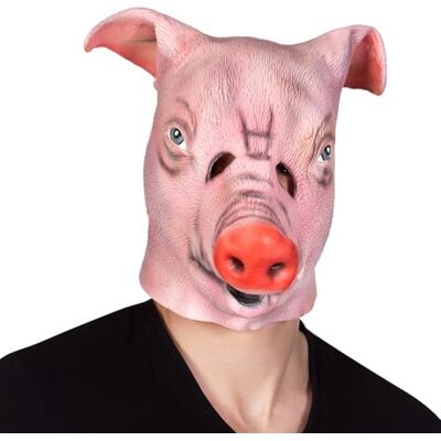 Masque de porc de ferme pour adulte Boland - masque de costume - Publicité Masque de porc de ferme pour adulte Boland - masque de costume - Publicité