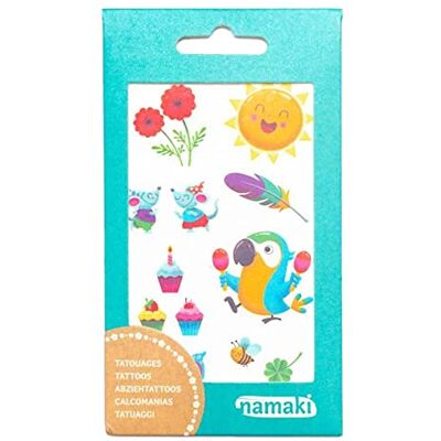 Namaki Tatouages pour enfants, arc-en-ciel - Publicité Namaki Tatouages pour enfants, arc-en-ciel - Publicité