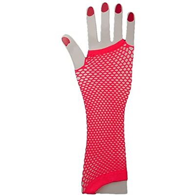 The Glowhouse Gants résille fluo des années 80, courts et longs, couleurs vives - Publicité The Glowhouse Gants résille fluo des années 80, courts et longs, couleurs vives - Publicité