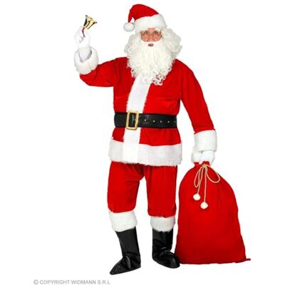 W WIDMANN MILANO Party Fashion Costume Père Noël, Noël, Saint-Nicolas, Santa Claus, costume de Noël - Publicité W WIDMANN MILANO Party Fashion Costume Père Noël, Noël, Saint-Nicolas, Santa Claus, costume de Noël - Publicité