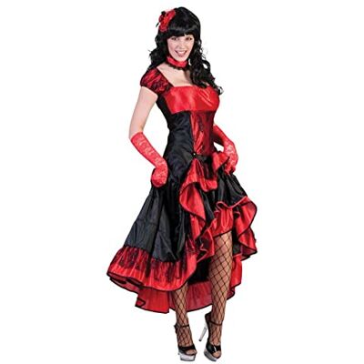 Toyland Funny Fashion Déguisement Danseuse Saloon Taille : L 40/42 - Publicité Toyland Funny Fashion Déguisement Danseuse Saloon Taille : L 40/42 - Publicité