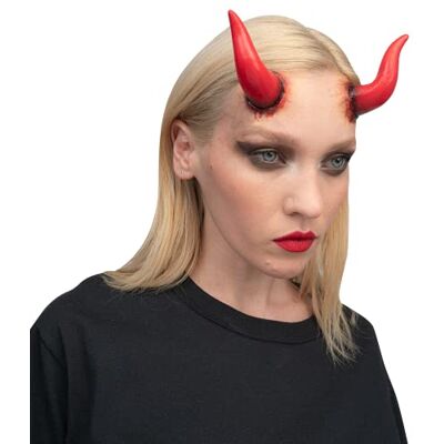 Ghoulish Productions Appliance Cornes de diable Halloween Latex Accessoires - Publicité Ghoulish Productions Appliance Cornes de diable Halloween Latex Accessoires - Publicité