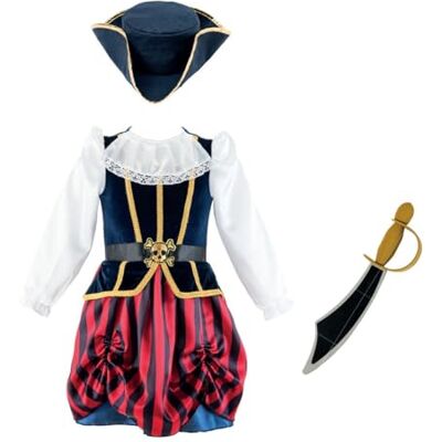 oxybul Déguisement pirate fille 6-8 ans - Publicité oxybul Déguisement pirate fille 6-8 ans - Publicité