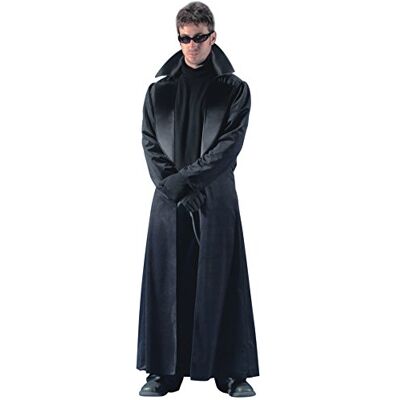 Carnival Toys Déguisement manteau long noir homme Noir XL - Publicité Carnival Toys Déguisement manteau long noir homme Noir XL - Publicité