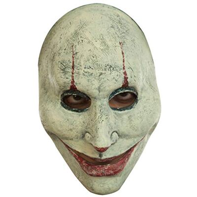 Ghoulish Productions Masque de Clown Tueur, de la ligne Urban Mask. Ce déguisement en latex résistant est peint à la main, parfait pour Halloween, et les fêtes costumées. Taille adulte unique. Publicité Ghoulish Productions Masque de Clown Tueur, de la ligne Urban Mask. Ce déguisement en latex résistant est peint à la main, parfait pour Halloween, et les fêtes costumées. Taille adulte unique. Publicité