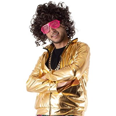 FUNNY FASHION Déguisement Veste dorée Années 80 Homme - Publicité FUNNY FASHION Déguisement Veste dorée Années 80 Homme - Publicité