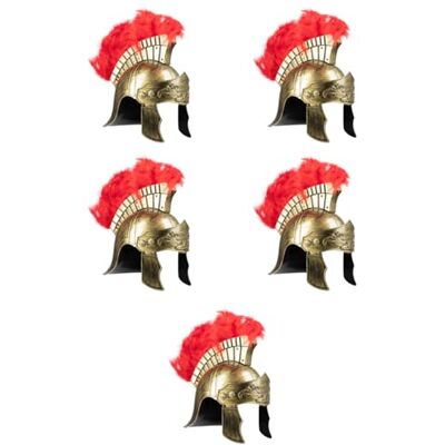 Funidelia 5 casques de centurion romain pour femme et homme Rome, Gladiateur, Centurion, Cultures & Traditions Accesoires pour Adultes, accessoire pour déguisement Marron - Publicité Funidelia 5 casques de centurion romain pour femme et homme Rome, Gladiateur, Centurion, Cultures & Traditions Accesoires pour Adultes, accessoire pour déguisement Marron - Publicité