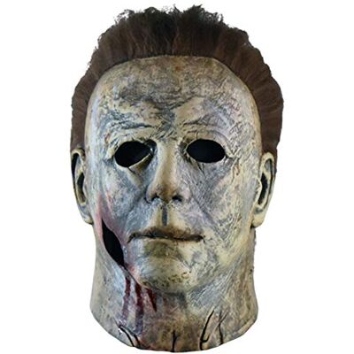 Trick Or Treat Studios Masque d'Halloween 2018 Michael Myers Final Battle en latex pour adulte Édition sanglante - Publicité Trick Or Treat Studios Masque d'Halloween 2018 Michael Myers Final Battle en latex pour adulte Édition sanglante - Publicité