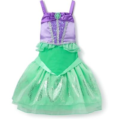 Disney Official Costume Ariel pour Enfants, La Petite Sirène, Tenue de Princesse Violet et Vert pour Les fêtes, Les Jeux de rôle et Halloween, 7-8 Ans - Publicité Disney Official Costume Ariel pour Enfants, La Petite Sirène, Tenue de Princesse Violet et Vert pour Les fêtes, Les Jeux de rôle et Halloween, 7-8 Ans - Publicité