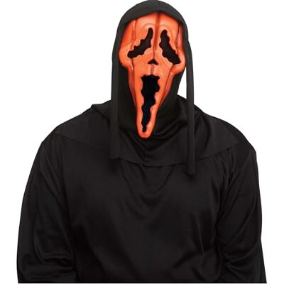 Fun World Adult Ghost Face Pumpkin Mask Standard - Publicité Fun World Adult Ghost Face Pumpkin Mask Standard - Publicité
