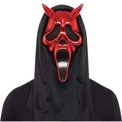 Fun World Masque de diable chromé Ghost Face - Publicité Fun World Masque de diable chromé Ghost Face - Publicité