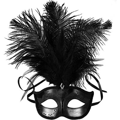 tectake dressforfun 900887 Masque vénitien avec plumes - Publicité tectake dressforfun 900887 Masque vénitien avec plumes - Publicité