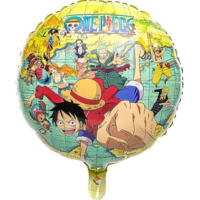 Chaks Ballon rond 43 cm One Piece Jaune - Publicité Chaks Ballon rond 43 cm One Piece Jaune - Publicité