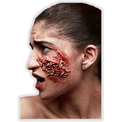Ghoulish Productions Application : Vers Sanglants, Collection Application, Accessoire en Latex Résistant, Peint à la Main, Halloween, Défilé de Carnaval, Fête Costumée, Taille Unique Adulte - Publicité Ghoulish Productions Application : Vers Sanglants, Collection Application, Accessoire en Latex Résistant, Peint à la Main, Halloween, Défilé de Carnaval, Fête Costumée, Taille Unique Adulte - Publicité