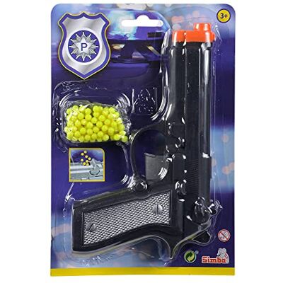 Simba 108022556 – Pistolet à Bille avec munitions, 3 Assortis, Un Seul Article est livré, 100 balles, 21 cm, Pistolet pour Enfants, à partir de 3 Ans - Publicité Simba 108022556 – Pistolet à Bille avec munitions, 3 Assortis, Un Seul Article est livré, 100 balles, 21 cm, Pistolet pour Enfants, à partir de 3 Ans - Publicité