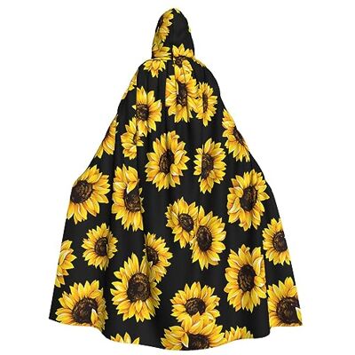 FADUNI Cape à capuche unisexe girafe et tournesol pour Halloween Cosplay Halloween Noël Déguisement pour adultes - Publicité FADUNI Cape à capuche unisexe girafe et tournesol pour Halloween Cosplay Halloween Noël Déguisement pour adultes - Publicité
