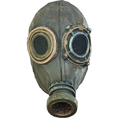 Ghoulish Productions Masque à gaz, Urban Mask, Costume en latex résistant, peint à la main pour Halloween, Défilé de Carnaval, Fête costumée, cosplay, Taille unique adulte. Publicité Ghoulish Productions Masque à gaz, Urban Mask, Costume en latex résistant, peint à la main pour Halloween, Défilé de Carnaval, Fête costumée, cosplay, Taille unique adulte. Publicité