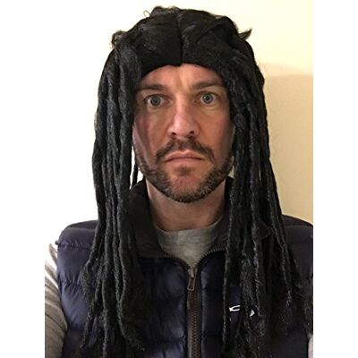 Rubber Johnnies TM Rasta Perruque Reggae Marley Dreadlocks Déguisement Perruques Fête - Publicité Rubber Johnnies TM Rasta Perruque Reggae Marley Dreadlocks Déguisement Perruques Fête - Publicité