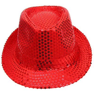 NCQiFei Chapeau Paillette Homme Nouvel An Brillante à Paillettes Femme Disco Danse pour Fête à Thème Carnaval Cosplay Élégant Adulte 60 cm - Publicité NCQiFei Chapeau Paillette Homme Nouvel An Brillante à Paillettes Femme Disco Danse pour Fête à Thème Carnaval Cosplay Élégant Adulte 60 cm - Publicité