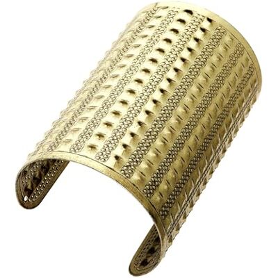 W WIDMANN MILANO Party Fashion Bracelet en bronze avec rivets, Bracelet, Bijoux fantaisie, Accessoire pour Egyptien, Super-héroïne, Cléopâtre, Costume Romain - Publicité W WIDMANN MILANO Party Fashion Bracelet en bronze avec rivets, Bracelet, Bijoux fantaisie, Accessoire pour Egyptien, Super-héroïne, Cléopâtre, Costume Romain - Publicité