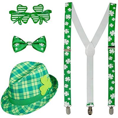 com-four ® Leprechaun, costumes Kobold la Saint-Patrick tenues et accessoires le festival vert irlandais costume - Publicité com-four ® Leprechaun, costumes Kobold la Saint-Patrick tenues et accessoires le festival vert irlandais costume - Publicité