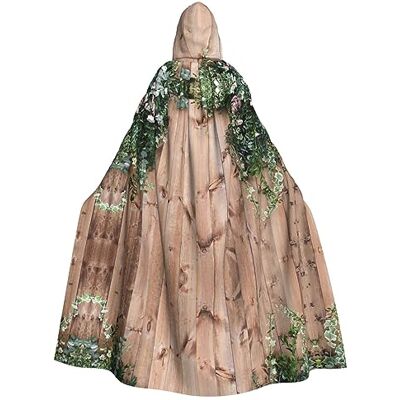 FADUNI Cape à capuche unisexe à fleurs colorées pour adultes - Publicité FADUNI Cape à capuche unisexe à fleurs colorées pour adultes - Publicité