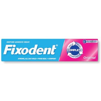 Fixodent Denture Adhesive Cream, Original 2.4 Oz - Publicité Fixodent Denture Adhesive Cream, Original 2.4 Oz - Publicité